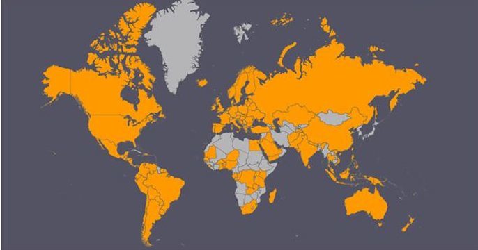 Países con cobertura compatible