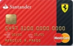 Santander Worldmember ferrari