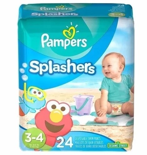 pampers splashers - pañales de agua pampers