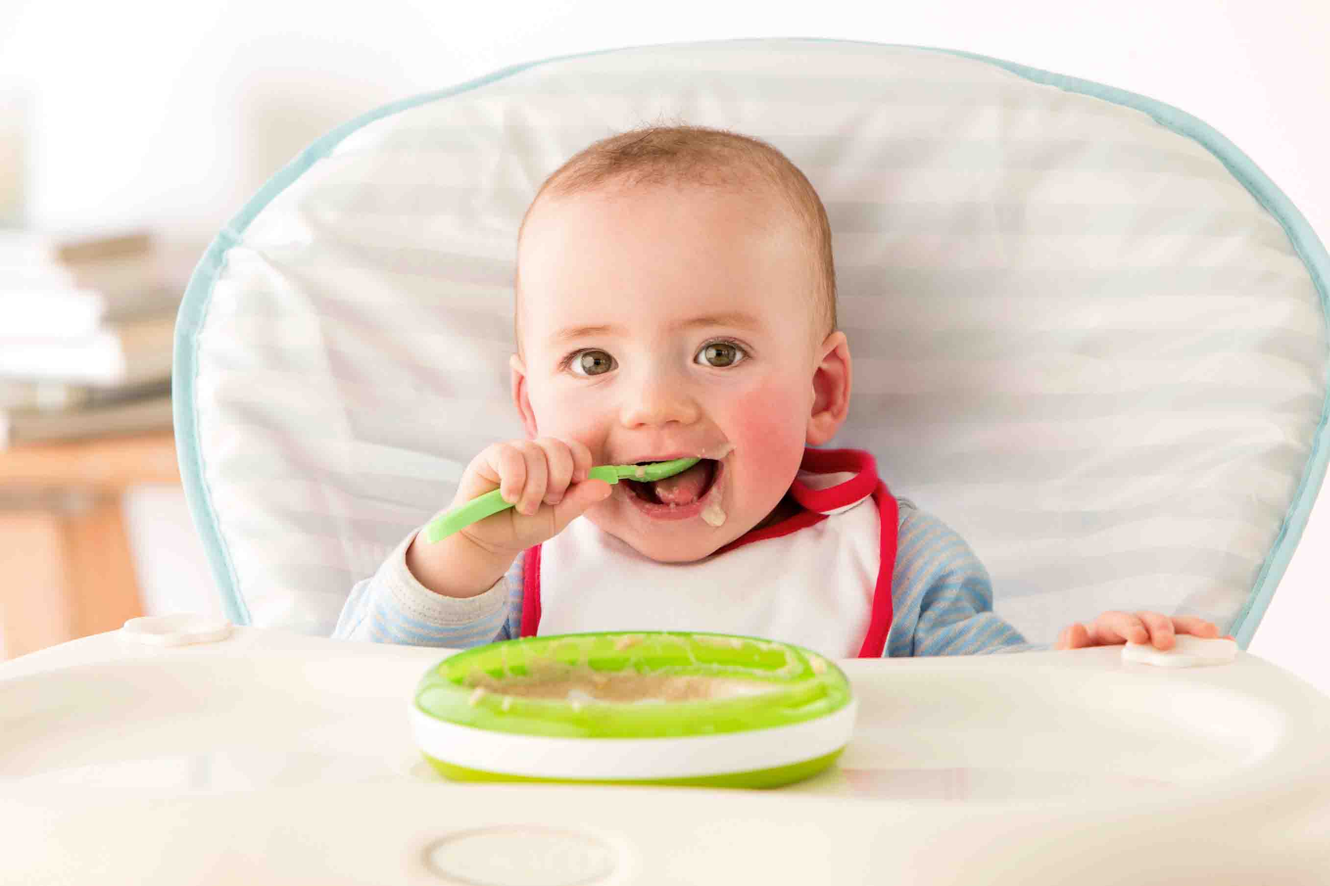 comida para bebé de 6 meses